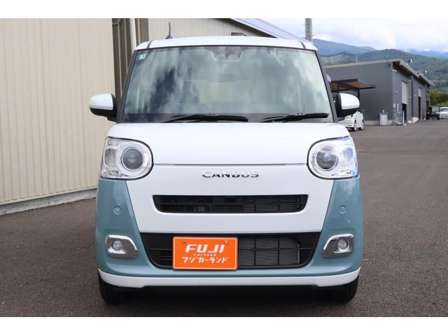 ムーヴキャンバス ストライプスＧ　届出済未使用車　４ＷＤ　バックカメラ　両側電動スライドドア　ナビ　ＴＶ　クリアランスソナー　衝突被害軽減システム　オートライト　ＬＥＤヘッドランプ　スマートキー　アイドリングストップ　電動格納ミラー（13枚目）