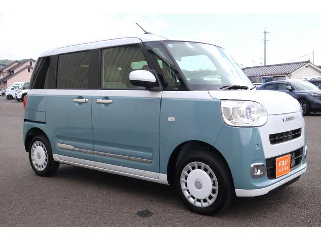 ムーヴキャンバス ストライプスＧ　届出済未使用車　４ＷＤ　バックカメラ　両側電動スライドドア　ナビ　ＴＶ　クリアランスソナー　衝突被害軽減システム　オートライト　ＬＥＤヘッドランプ　スマートキー　アイドリングストップ　電動格納ミラー（14枚目）
