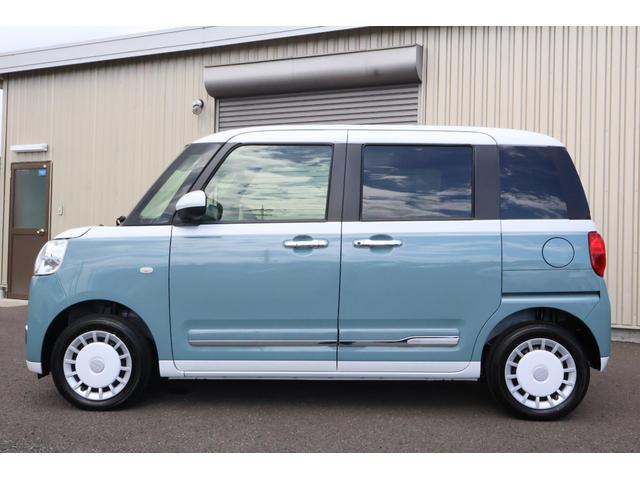 ムーヴキャンバス ストライプスＧ　届出済未使用車　４ＷＤ　バックカメラ　両側電動スライドドア　ナビ　ＴＶ　クリアランスソナー　衝突被害軽減システム　オートライト　ＬＥＤヘッドランプ　スマートキー　アイドリングストップ　電動格納ミラー（27枚目）