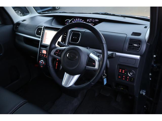 タント カスタムRS トップエディションVS SAIII ターボ ハーフレザー 4WD ETC 全周囲カメラ 両側電動スライドドア ナビ TV クリアランスソナー 衝突被害軽減システム オートマチックハイビーム オートライト LEDヘッドランプ スマートキー(3枚目)