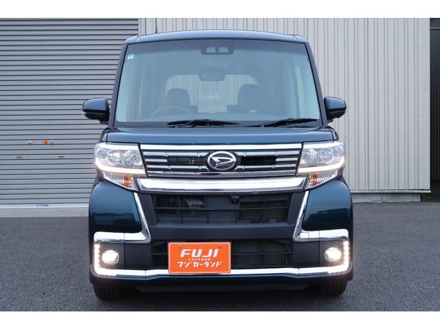 タント カスタムRS トップエディションVS SAIII ターボ ハーフレザー 4WD ETC 全周囲カメラ 両側電動スライドドア ナビ TV クリアランスソナー 衝突被害軽減システム オートマチックハイビーム オートライト LEDヘッドランプ スマートキー(14枚目)