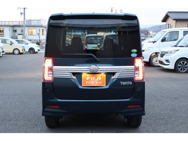 タント カスタムRS トップエディションVS SAIII ターボ ハーフレザー 4WD ETC 全周囲カメラ 両側電動スライドドア ナビ TV クリアランスソナー 衝突被害軽減システム オートマチックハイビーム オートライト LEDヘッドランプ スマートキー(18枚目)
