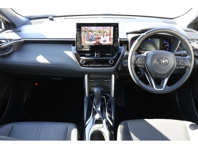 カローラクロス ハイブリッド Z ワンオーナー 4WD バックカメラ オートクルーズコントロール レーンアシスト パワーシート 衝突被害軽減システム ナビ TV オートマチックハイビーム オートライト LEDヘッドランプ(2枚目)