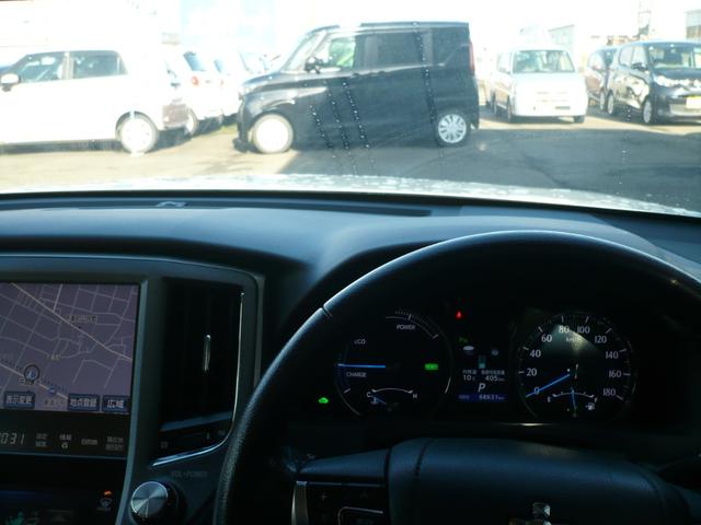 クラウンハイブリッド ロイヤルサルーン　ナビＴＶ　Ｒカメラ　ドラレコ　クリアランスソナー　ＥＴＣ　ＨＩＤ（7枚目）