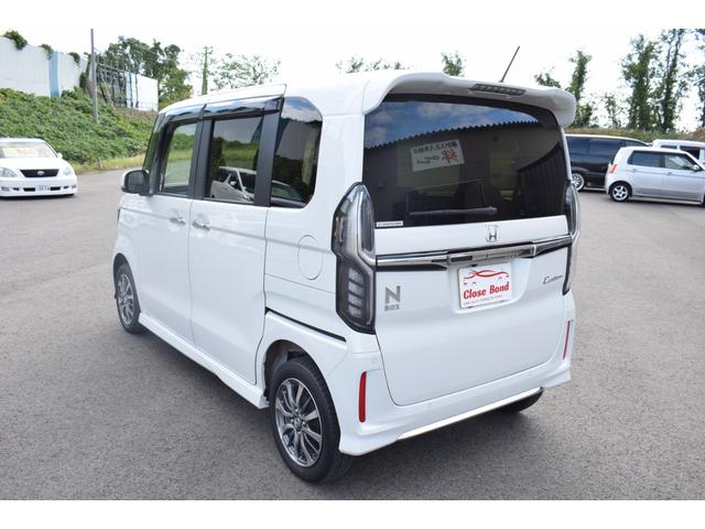 N-BOXカスタム L ユーザー買取 4WD 9インチプレミアムインターナビ Bluetoothオーディオ フルセグ バックカメラ ETC クルーズコントロール 電動スライドドア スマートキー(予備有)ワンオーナー(16枚目)