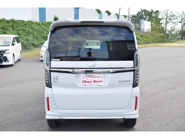 N-BOXカスタム L ユーザー買取 4WD 9インチプレミアムインターナビ Bluetoothオーディオ フルセグ バックカメラ ETC クルーズコントロール 電動スライドドア スマートキー(予備有)ワンオーナー(18枚目)