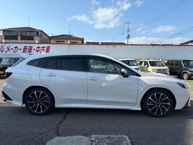 レヴォーグ STIスポーツ EX 4WD STIスポーツEX 新品タイヤ/保証書/純正 SDナビ/衝突安全装置/シートヒーター/車線逸脱防止支援システム/シート フルレザー/パーキングアシスト/電動バックドア 革シート(4枚目)