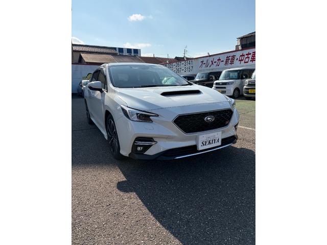 レヴォーグ STIスポーツ EX 4WD STIスポーツEX 新品タイヤ/保証書/純正 SDナビ/衝突安全装置/シートヒーター/車線逸脱防止支援システム/シート フルレザー/パーキングアシスト/電動バックドア 革シート(6枚目)