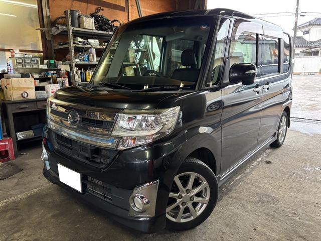 タント カスタムＸ　トップエディションＳＡ　バックモニター　両側スライドドア　片側電動スライドドア　ナビ地デジＴＶ　Ｂｌｕｅｔｏｏｔｈ　スマートキー　ＬＥＤヘッドランプ　ベンチシート　ハーフレザーシート（2枚目）