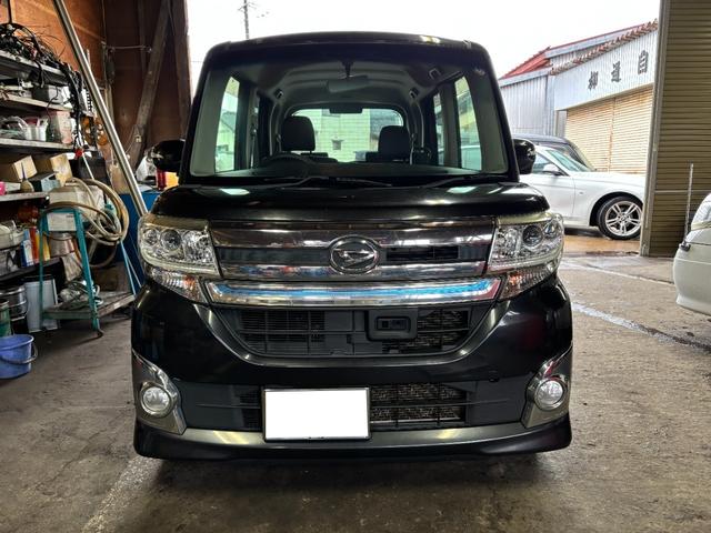 タント カスタムＸ　トップエディションＳＡ　バックモニター　両側スライドドア　片側電動スライドドア　ナビ地デジＴＶ　Ｂｌｕｅｔｏｏｔｈ　スマートキー　ＬＥＤヘッドランプ　ベンチシート　ハーフレザーシート（3枚目）