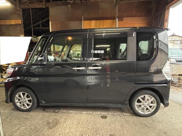 タント カスタムＸ　トップエディションＳＡ　バックモニター　両側スライドドア　片側電動スライドドア　ナビ地デジＴＶ　Ｂｌｕｅｔｏｏｔｈ　スマートキー　ＬＥＤヘッドランプ　ベンチシート　ハーフレザーシート（5枚目）