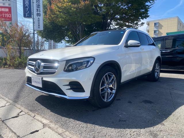 ＧＬＣ２５０　４マチックスポーツ（本革仕様）　４ＷＤ　記録簿付き　ＥＴＣ　スマートキーエンジン　ターボ　サンルーフ　全周囲カメラ　パワーシート　革シート　シートヒーター　ナビ　フロントカメラ　走行距離５．６万キロ　車検整備付き　修復歴無し(3枚目)