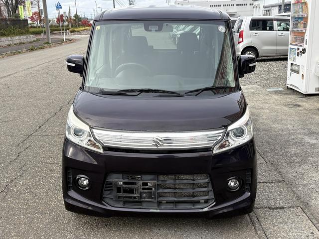 スペーシアカスタム ＴＳ　レーダーブレーキサポート　４ＷＤ　車検２年　ターボ　ナビ　スマートキー　ＣＤ　ＤＶＤ　アイドリングストップ　両側電動スライドドア（2枚目）