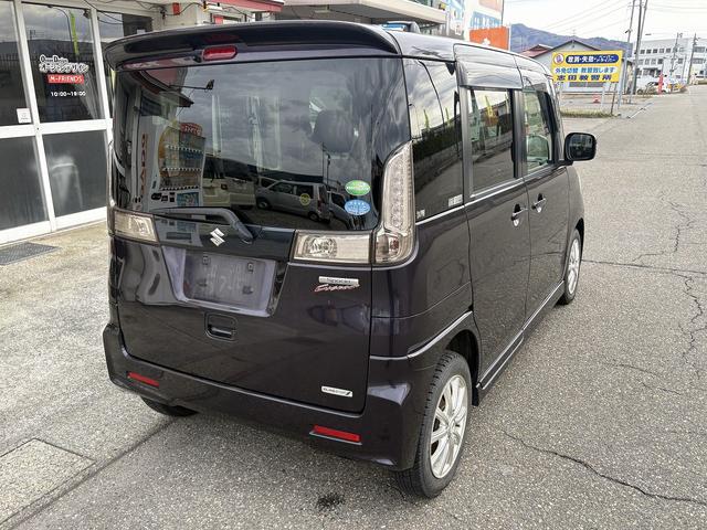 スペーシアカスタム ＴＳ　レーダーブレーキサポート　４ＷＤ　車検２年　ターボ　ナビ　スマートキー　ＣＤ　ＤＶＤ　アイドリングストップ　両側電動スライドドア（6枚目）