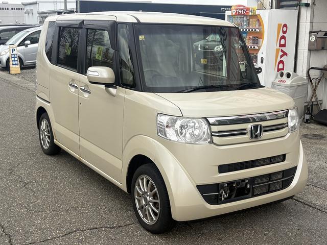 Ｎ－ＢＯＸ 　車検２年　ナビ　スマートキー　ＣＤ　ＤＶＤ　アイドリングストップ　両側スライドドア　ベンチシート（4枚目）