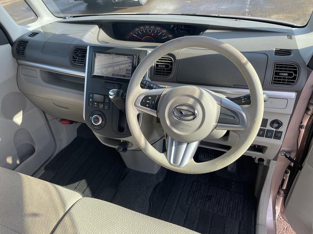 タント Ｘターボ　ＳＡ　４ＷＤ　車検２年　ナビ　バックカメラ　Ｂｌｕｅｔｏｏｔｈ　ＤＶＤ　ＵＳＢ　両側スライドドア　衝突被害軽減ブレーキ　ＥＴＣ（6枚目）