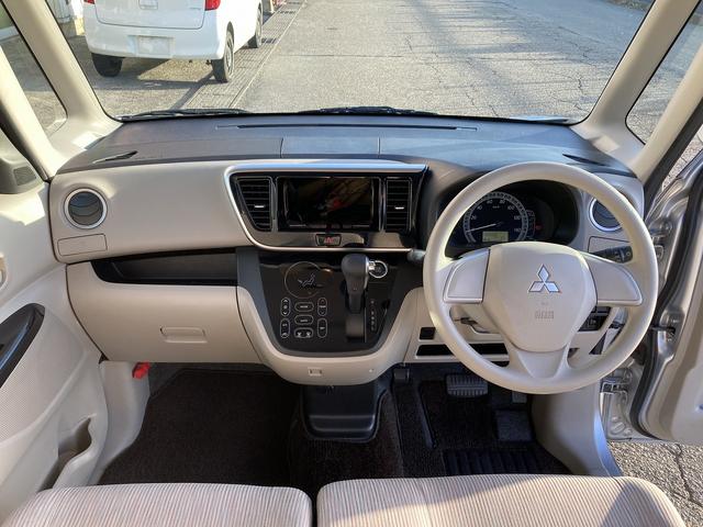 eKスペース G 車検2年 バックカメラ ETC オートエアコン 片側電動スライドドア プッシュスタート 横滑り防止装置電格ミラー アルミ(28枚目)