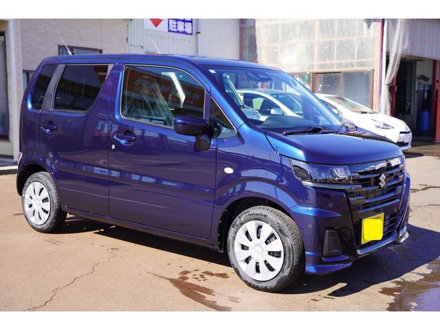 ワゴンＲ ＺＬ　届出済未使用車　デュアルセンサーブレーキサポートＩＩ　レーンアシスト　クリアランスソナー　踏み間違い防止　先行車発進　ＬＥＤヘッドライト　オートマチックハイビーム　シートヒーター（3枚目）