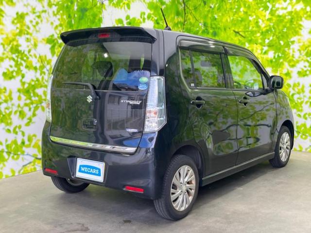ワゴンRスティングレー X 純正 HDDナビ/セーフティサポート(スズキ)/シートヒーター 運転席/ヘッドランプ HID/ETC/EBD付ABS/横滑り防止装置/アイドリングストップ/バックモニター/ワンセグTV/禁煙車(3枚目)