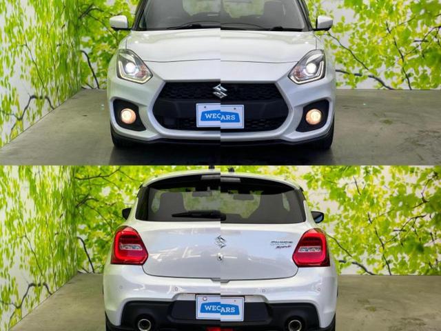 スイフトスポーツ スポーツ 新品タイヤ/社外 SDナビ/衝突安全装置/シートヒーター/全方位モニター/車線逸脱防止支援システム/ドライブレコーダー 前後/ヘッドランプ LED/USBジャック/Bluetooth接続/ETC(46枚目)