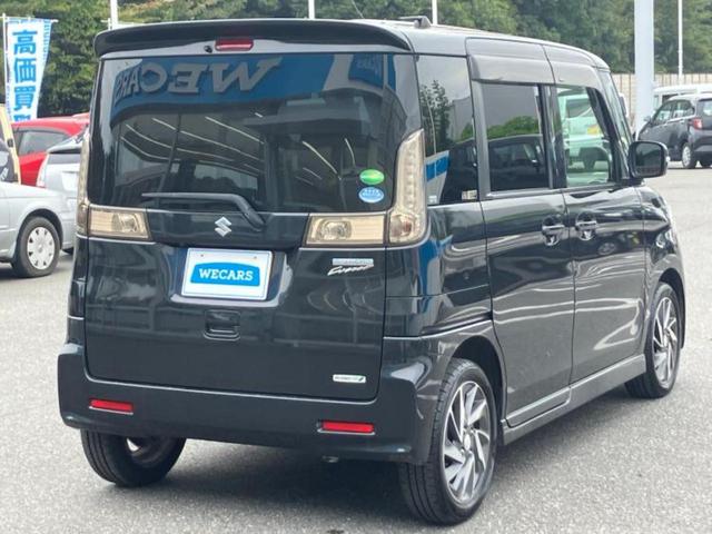スペーシアカスタム TS 社外 SDナビ/両側電動スライドドア/ヘッドランプ HID/Bluetooth接続/ETC/ABS/横滑り防止装置/アイドリングストップ/バックモニター/フルセグTV/エアバッグ 運転席 バックカメラ(3枚目)