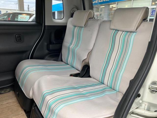 ムーヴキャンバス GメイクアップSA2 新品タイヤ/保証書/社外 SDナビ/両側電動スライドドア/ヘッドランプ LED/Bluetooth接続/ETC/EBD付ABS/横滑り防止装置/アイドリングストップ/バックモニター/フルセグTV(7枚目)