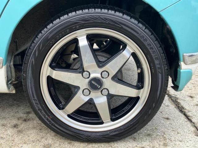 ムーヴキャンバス GメイクアップSA2 新品タイヤ/保証書/社外 SDナビ/両側電動スライドドア/ヘッドランプ LED/Bluetooth接続/ETC/EBD付ABS/横滑り防止装置/アイドリングストップ/バックモニター/フルセグTV(18枚目)