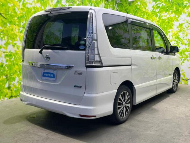 セレナ ハイウェイスターＧ　ＨＶ　新品タイヤ／保証書／純正　８インチ　ＳＤナビ／両側電動スライドドア／車線逸脱防止支援システム／シート　ハーフレザー／ヘッドランプ　ＬＥＤ／Ｂｌｕｅｔｏｏｔｈ接続／ＥＴＣ／ＥＢＤ付ＡＢＳ　バックカメラ（3枚目）