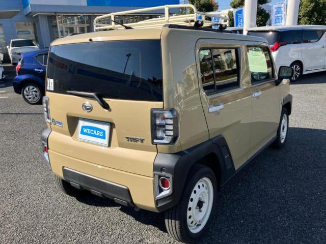 タフト Gターボ 新品タイヤ/保証書/純正 SDナビ/衝突安全装置/シートヒーター 前席/ヘッドランプ LED/USBジャック/Bluetooth接続/ETC/EBD付ABS/横滑り防止装置/アイドリングストップ(3枚目)