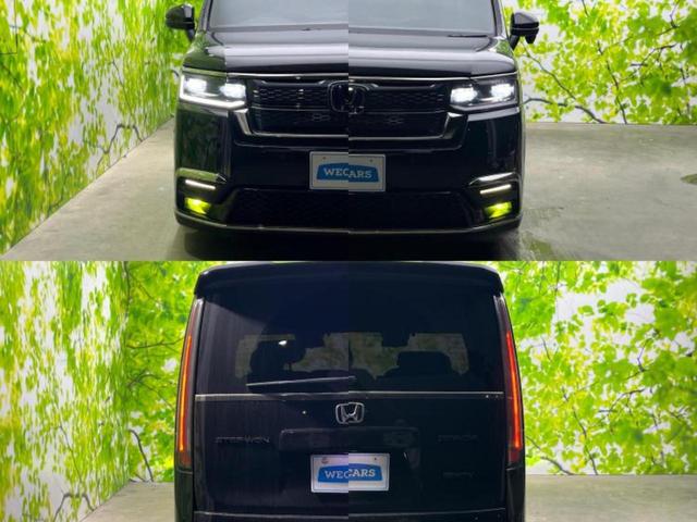 ステップワゴン ｅＨＥＶスパーダ　保証書／ディスプレイオーディオ＋ナビ１１インチ／衝突安全装置／両側電動スライドドア／シートヒーター　前席／全方位モニター／車線逸脱防止支援システム／シート　ハーフレザー／電動バックドア　全周囲カメラ（46枚目）