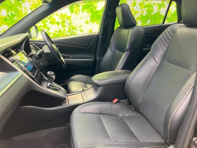 ハリアー プログレスメタルアンドレザーパッケージ　サンルーフ／ＪＢＬ／保証書／純正　ＳＤナビ／衝突安全装置／エアーシート　前席／全方位モニター／車線逸脱防止支援システム／シート　フルレザー／電動バックドア／ドライブレコーダー　純正　革シート　禁煙車（5枚目）