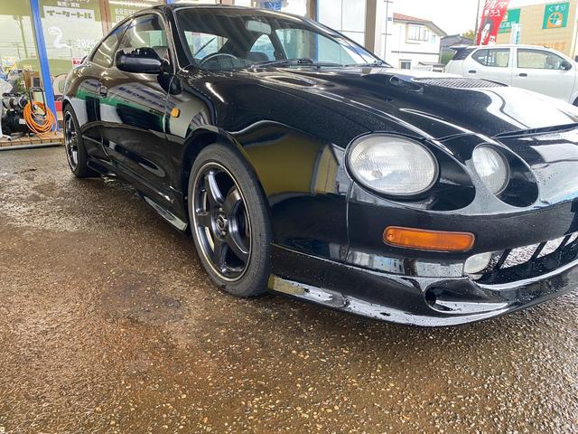 セリカ SS-II スーパーストラットサス ブリッツ車高調 社外17インチアルミ 5速 タイミングベルト交換済み GT-FOURボンネット LEDヘッドライト 社外エアロ(6枚目)