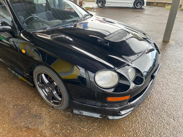 セリカ SS-II スーパーストラットサス ブリッツ車高調 社外17インチアルミ 5速 タイミングベルト交換済み GT-FOURボンネット LEDヘッドライト 社外エアロ(9枚目)