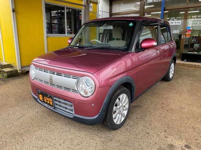 アルトラパン X ワンオーナー Bluetooth対応ナビ フルセグ バックモニター コーナーセンサー レーダーブレーキ 車検8年12月 ETC(2枚目)