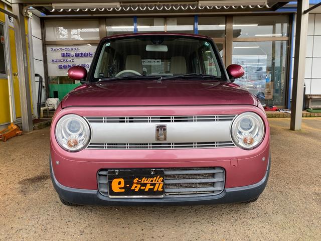 アルトラパン X ワンオーナー Bluetooth対応ナビ フルセグ バックモニター コーナーセンサー レーダーブレーキ 車検8年12月 ETC(4枚目)