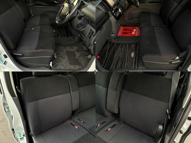 運転席・助手席共に汚れ少なく綺麗な状態です。