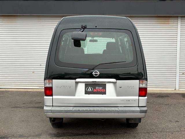 バネットバン ＶＸ　ハイルーフ・社外ナビ・ＥＴＣ・ＤＶＤ・ＣＤ・ナビリモコン・キーレス・４ＷＤ（6枚目）