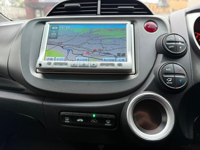 フィット X ナビTV ETC シートヒーター クルーズコントロール オートエアコン スマートキー 走行距離9.2万キロ 車検整備付き 修復歴無し ブルー(15枚目)