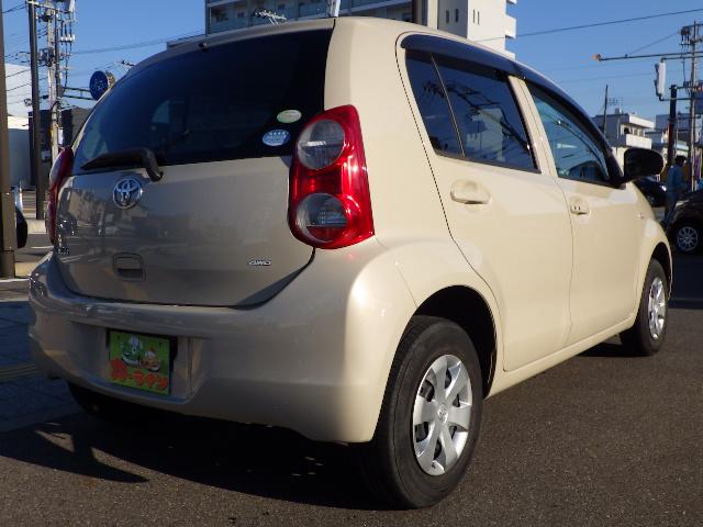 パッソ(トヨタ)X ユルリ 4WD スマートキー ETC ベンチシート