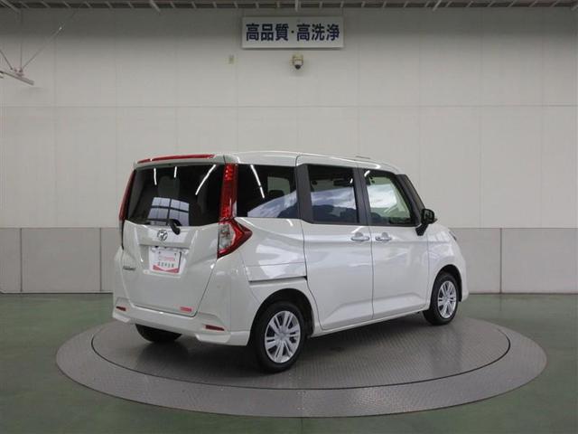 ルーミー G 4WD フルセグ ミュージックプレイヤー接続可 バックカメラ 衝突被害軽減システム ETC 両側電動スライド LEDヘッドランプ ウオークスルー ワンオーナー 記録簿 アイドリングストップ(6枚目)