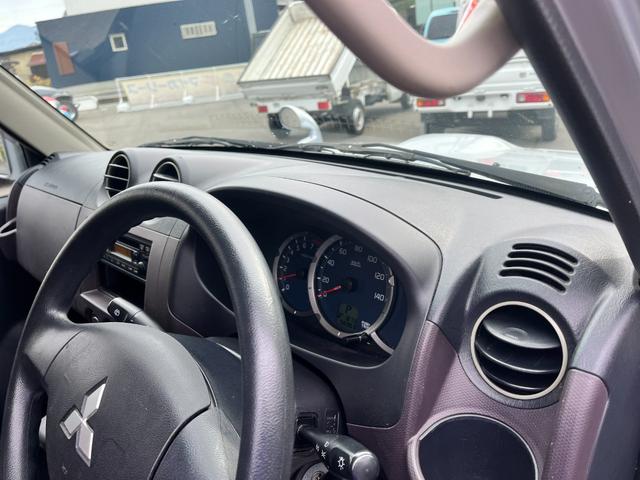 パジェロミニ VR 禁煙車 切り替え式4WD エアコン 純正オーディオ電動格納ミラー キーレス 盗難防止装置 プライバシーガラス 純正15インチアルミホイール インタークーラーターボ(19枚目)