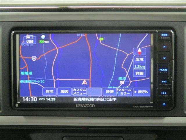 社外ナビゲーション付き♪ＴＶ・ＣＤ・ＡＭ・ＦＭが視聴可能☆使い勝手も良く、操作も簡単です！お気に入りの選曲で、通勤・ドライブを快適にどうぞ♪