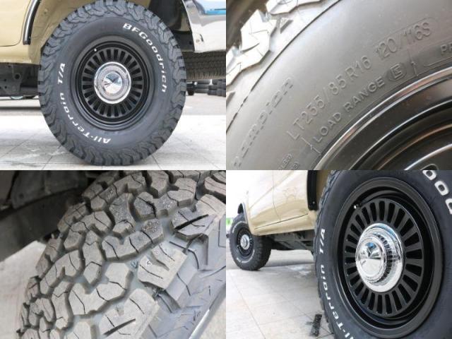 SSR-X Vセレクション USフェンダーアーチ USコーナー DEANカリフォルニア16インチAW&オープンカントリー235MT 前後メッキバンパー TOYOTAロゴグリル レザー調シートカバー(11枚目)