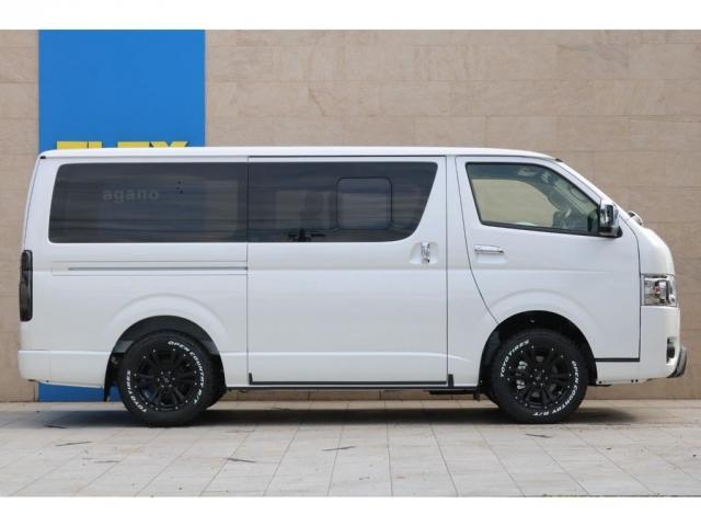 スーパーGL ダークプライムII ロングボディ TRDフロントスポイラー マッドフラップ SDナビTV ETC車載器 オリジナルベットKIT 煌LEDテールランプ 同色フェンダーミラー(4枚目)