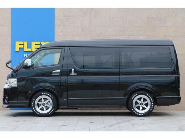 GL ライトカスタム車 3No 10人乗り レザー調シートカバー ファブレスXR-6アルミ 玄武ローダウンブロックKIT 木目調インテリアパネル オリジナルオーバーフェンダー オリジナルリップスポイラー(10枚目)