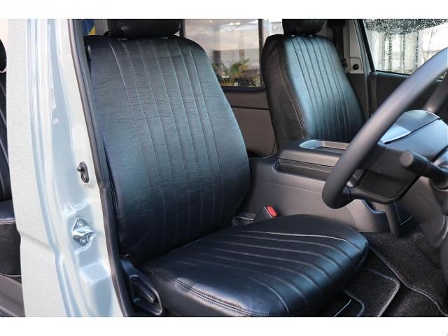 ハイエースバン ロングスーパーGL アースカラー アーバンカーキ ディーゼル4WD ブラックエディションスタイル オフロードスタイル BIGX11インチナビ オリジナルベットキット クラシックシートカバー オープンカントリー(13枚目)