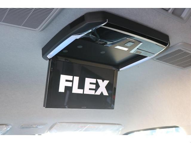 ハイエースワゴン グランドキャビン ファインテックツアラー ベージュ ファインテックツアラー キャプテンシート4脚 オリジナルフロントスポイラー ローダウン BIGXナビ フリップダウン ETC シートカバー ベットキット バルベロ17インチ ナスカータイヤ(14枚目)