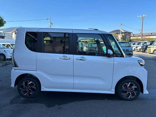 タント カスタムXリミテッド 届出済未使用車 4WD CVT ETC バックカメラ 両側電動スライドドア クリアランスソナー オートクルーズコントロール レーンアシスト 衝突被害軽減システム オートライト LEDヘッドランプ(22枚目)