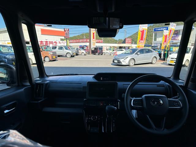 タント カスタムＸリミテッド　届出済未使用車　４ＷＤ　ＣＶＴ　ＥＴＣ　バックカメラ　両側電動スライドドア　クリアランスソナー　オートクルーズコントロール　レーンアシスト　衝突被害軽減システム　オートライト　ＬＥＤヘッドランプ（8枚目）