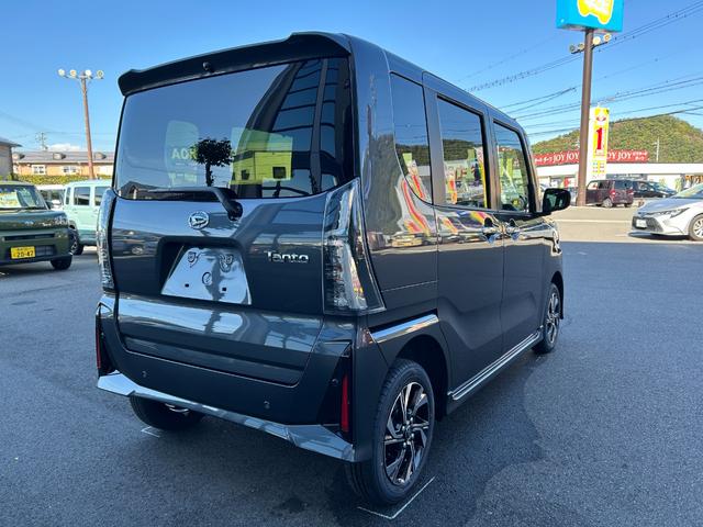 タント カスタムＸリミテッド　届出済未使用車　４ＷＤ　ＣＶＴ　ＥＴＣ　バックカメラ　両側電動スライドドア　クリアランスソナー　オートクルーズコントロール　レーンアシスト　衝突被害軽減システム　オートライト　ＬＥＤヘッドランプ（22枚目）